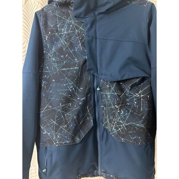 Obermeyer Merlin Colorblock Ski Snowboard Jacket Boy's Size 18 Juniors - Picture 5 of 8